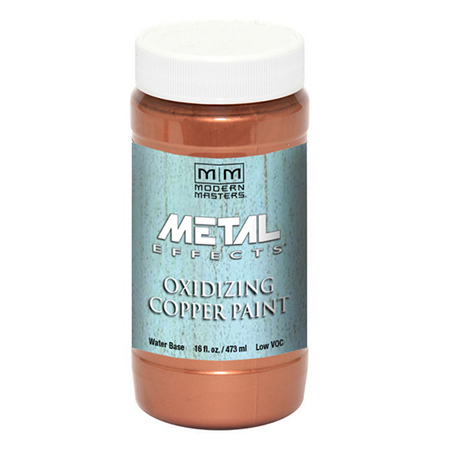 MODERN MASTERS Metallic Paint, WaterBase, Copper, 1 pt ME149